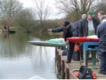 Kevin Alcock launches Phil Hatcher's Sigma Zen 26.